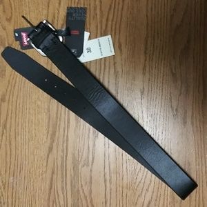 Levi's Black Leather Belt